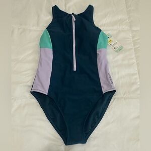 New Women's Sz Small Speedo 1pc Bathing Suit